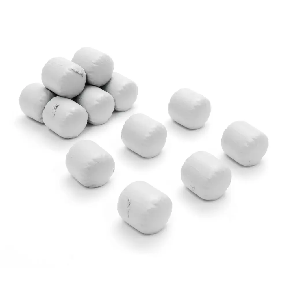 Balles d'ensilage blanches - Artitec 387.656 - HO 1/87 - 3