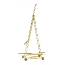 Échelle d'inspection de caténaires - ARTITEC 387.439 - HO 1/87  - 3