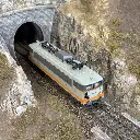 Locomotive électrique BB 25657 livrée béton - Piko 96539 - HO 1/87 - SNCF - Ep IV - Analogique - 2R - 8