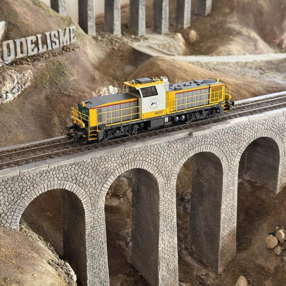 Locomotive diesel BB 60157 France Relance - Piko 96491 - HO 1/87 - SNCF - Ep VI - Analogique - 2R - 6