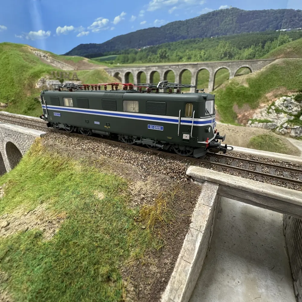 Locomotive électrique CC 20001 - Piko 96586 - HO 1/87 - SNCF - Ep IV - Analogique - 2R - 7