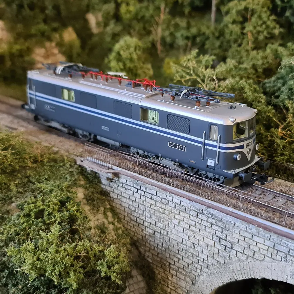 Locomotive électrique CC 6051 ANALOGIQUE PIKO 96595 SNCF |  HO 1/87e - 5