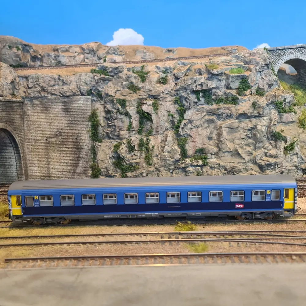 Voiture voyageur corail Vtu Piko 97111 - LUNÉA - HO 1/87 - SNCF  - EP VI - 4