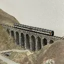 Set de 2 voitures voyageurs Corail VU livrée d’origine - Piko 94502 - N 1/160 - SNCF - EP V - 2R - 8