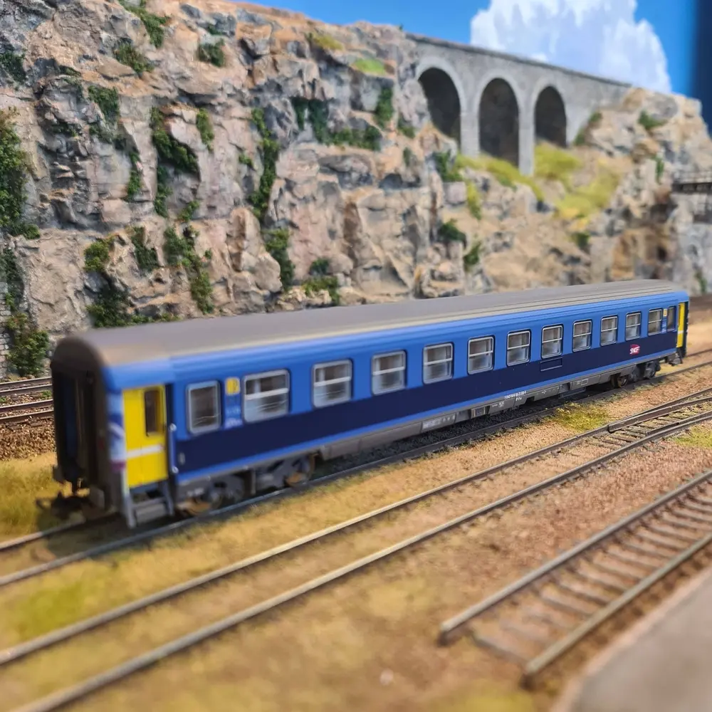 Voiture voyageur corail Vtu Piko 97111 - LUNÉA - HO 1/87 - SNCF  - EP VI - 3