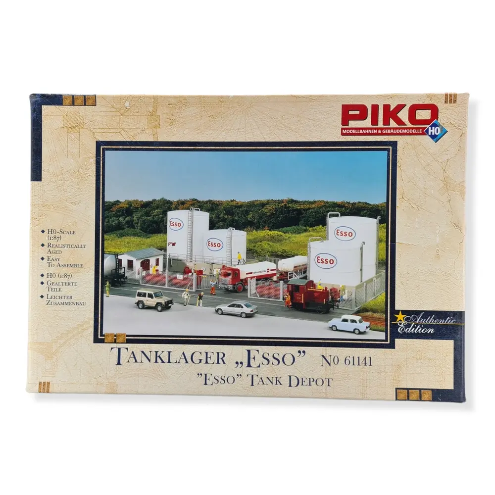 Parc de stockage "ESSO" - PIKO 61141 - HO 1/87 - 420x340x190 mm - 3