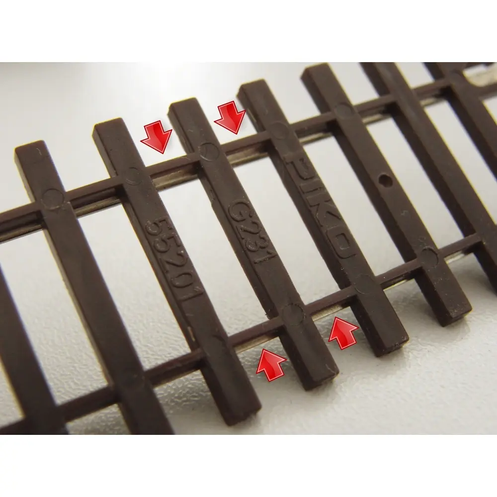 Fiche Connexion pour Alim. Analogique | PIKO 55270 - HO 1/87 - Code 100 - 2