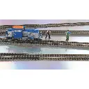Rail de transition : Fleischmann Profi - PIKO A - 231 mm PIKO 55432 | HO 1/87 Code 100 - 3