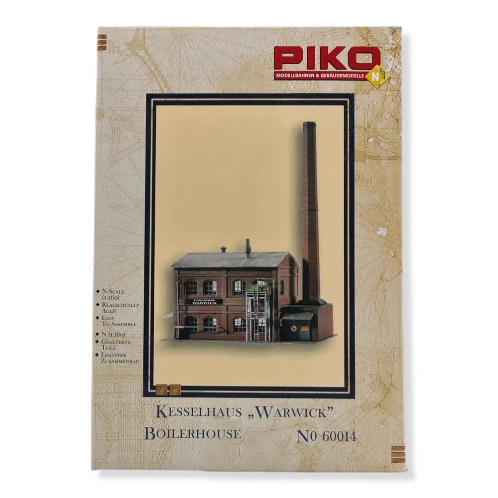Usine "Chaufferie Warwick" Piko 60014 - maquette en kit - N 1/160 - 3