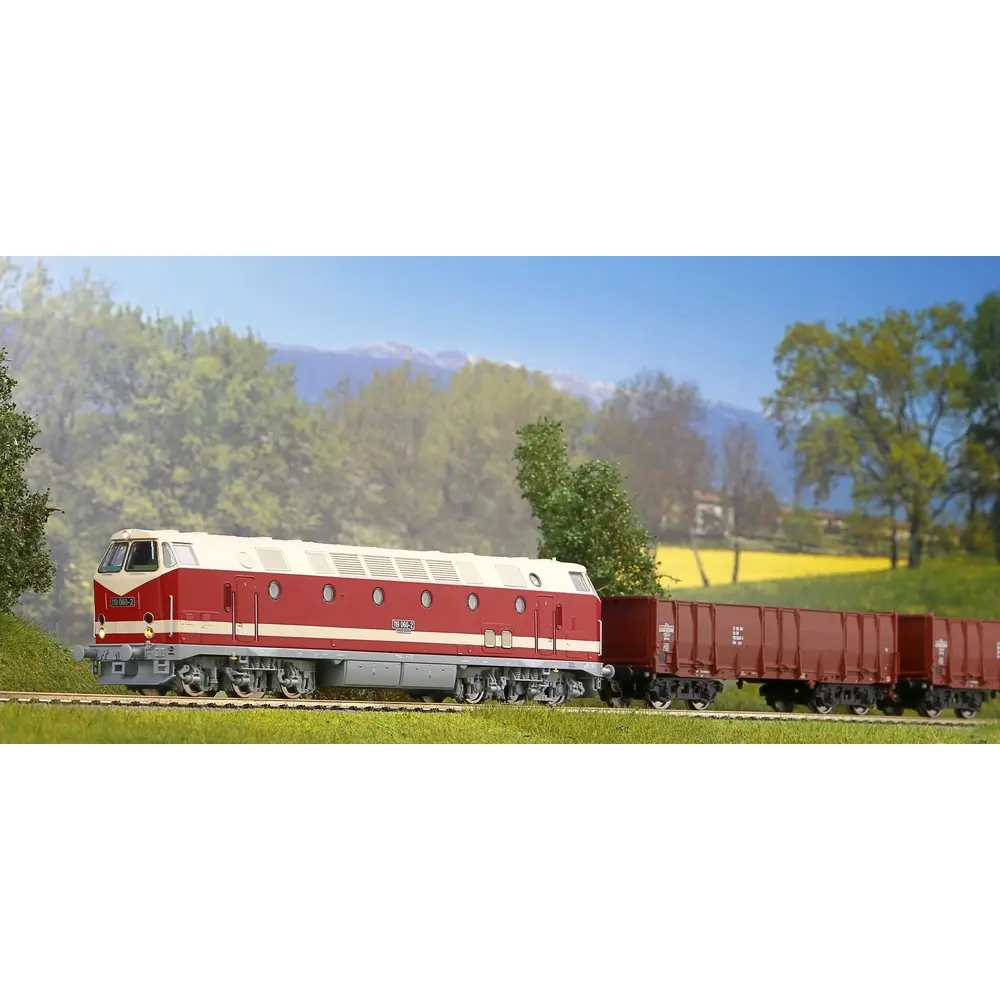 Train de marchandises BR 119  de la Deutsche Reichsbahn - Piko 57138  - HO 1/87° - 4