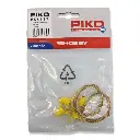 Pack de 4 culots à vis avec ampoule Piko 55757- HO 1/87  - 16 V - 2