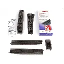 Set de voies B Track-A | avec Ballast PIKO 55311 - HO : 1/87 - 1580 x 880 mm - 3