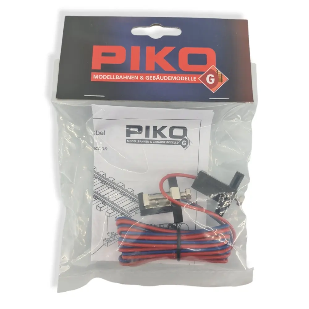 2 Bornes de connexion avec câbles - Piko G 35270 - G 1/22.5 - 2