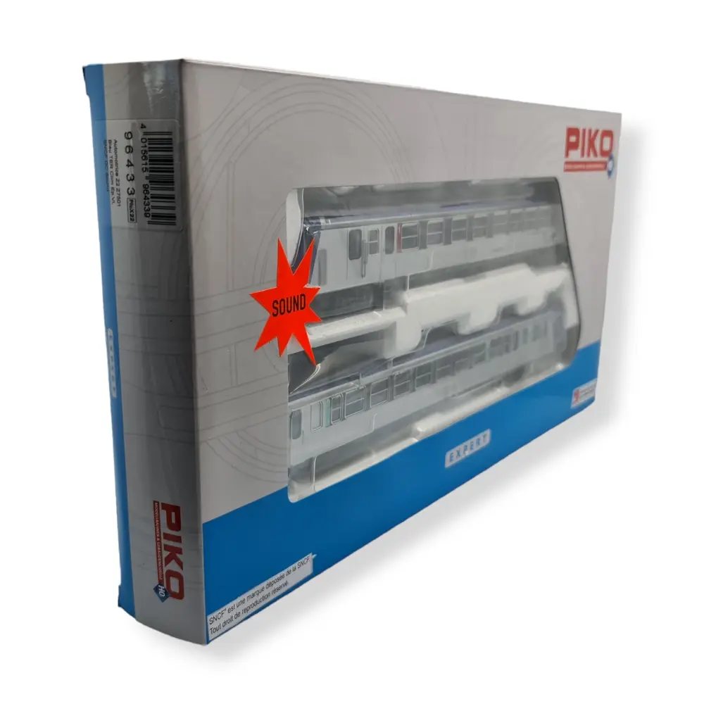 Autorail électrique Z2 Z 7501 - Piko 96433 - HO 1/87 - SNCF - Digital sound - 4