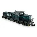 Locomotive diesel G 1206 LINEAS - Piko 40482 - N 1/160 - Ep VI - Analogique - 2R - 2