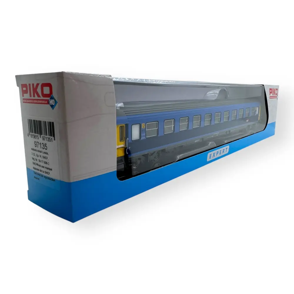 Voiture voyageurs Corail VU Lunéa - Piko 97135 - HO 1/87 - SNCF - EP VI - 2R - 4