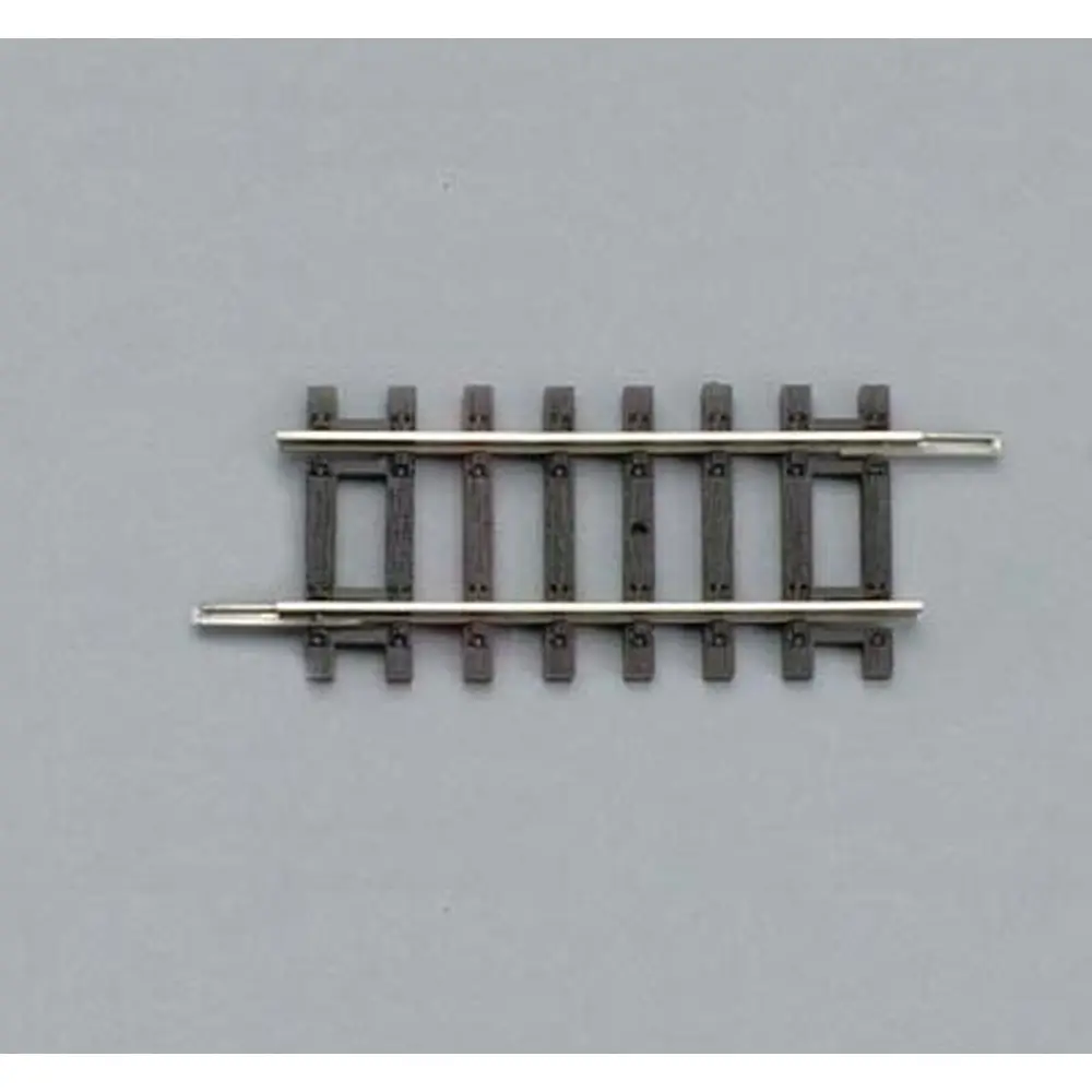 Rail droit G62 - 62mm PIKO 55205 - HO 1/87 - Code 100 - 2