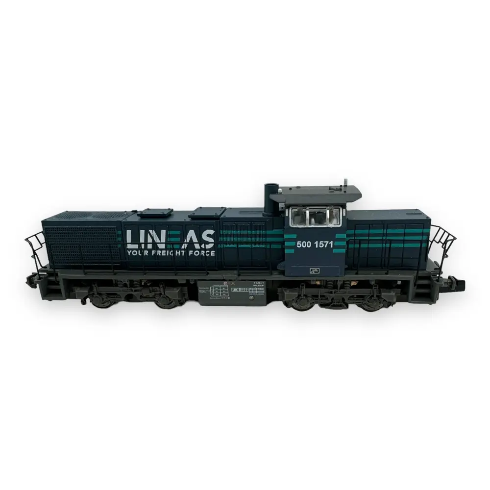 Locomotive diesel G 1206 LINEAS - Piko 40482 - N 1/160 - Ep VI - Analogique - 2R - 3