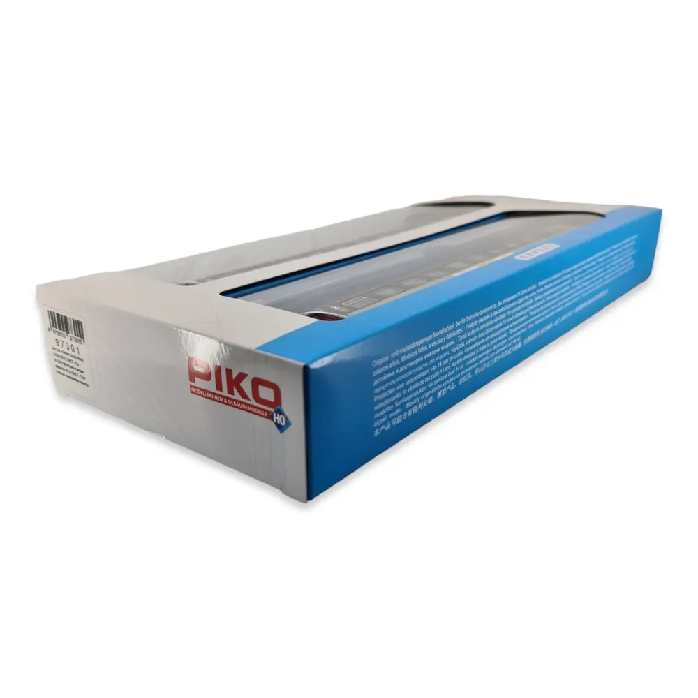 Set 2 voitures corail "Centre val de Loire" PIKO 97301 - HO 1/87 - EP VI - 1ère & 2nd classe - 4