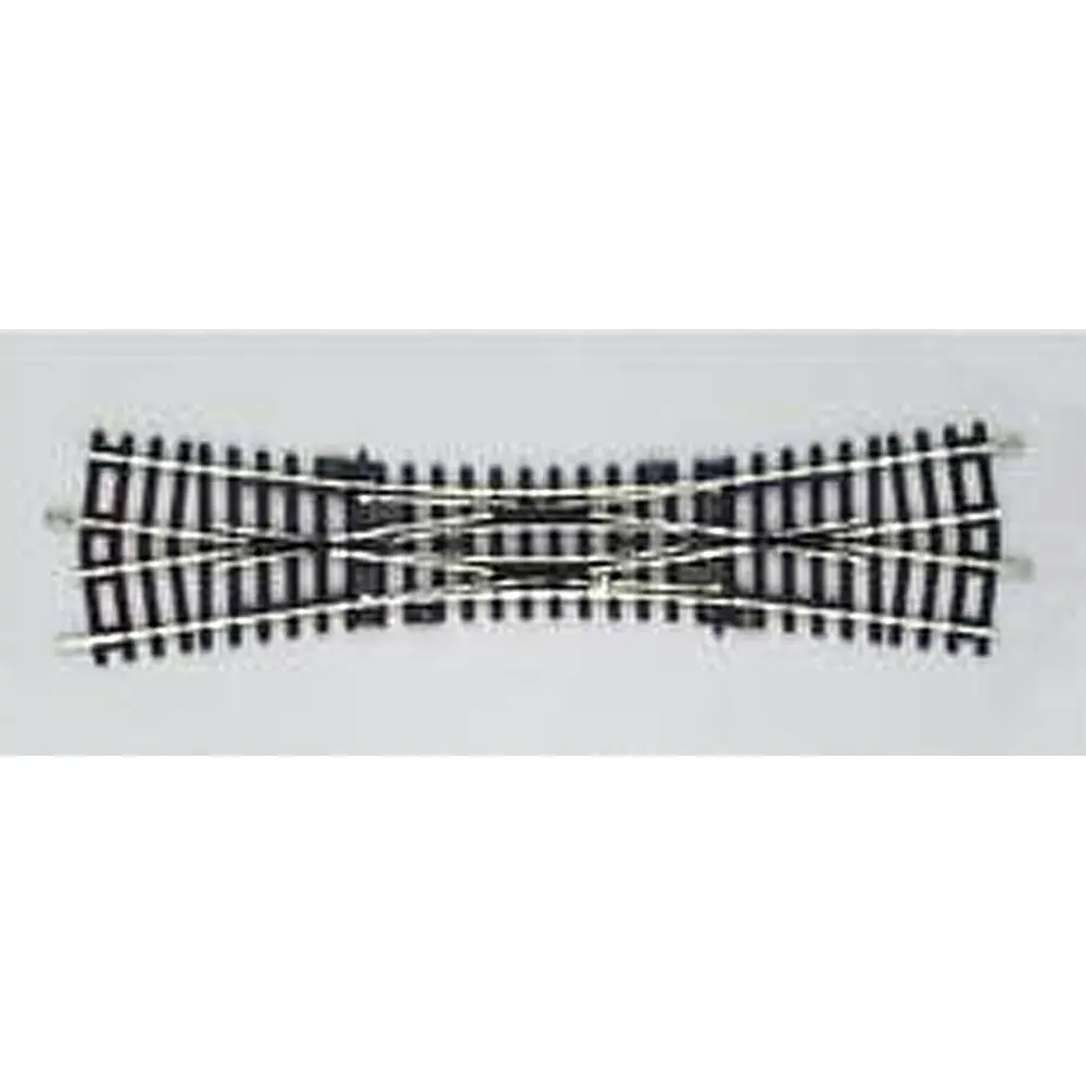 Traversée-jonction double Traverses Bois 239mm-15° PIKO 55224 | HO 1/87 | Code 100 - 2