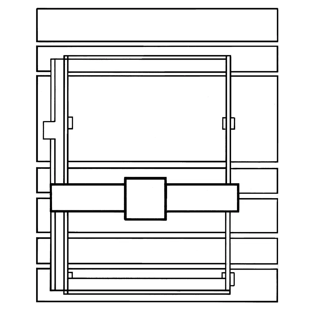 Grue Portique & cabine opérateur PIKO 61102 - HO 1/87 - 210x190x160mm - 2