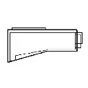 Bureau Station-citerne "Shell" Piko 61106 - HO 1/87 - 152x66x56mm - 2