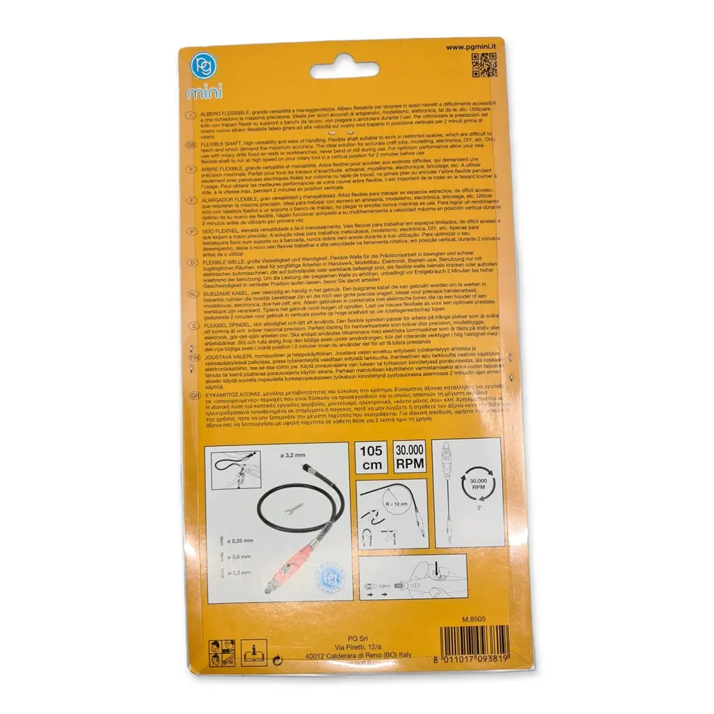 RALLONGE FLEXIBLE 105CM POUR PERCEUSE - PG Mini 8505 - 3