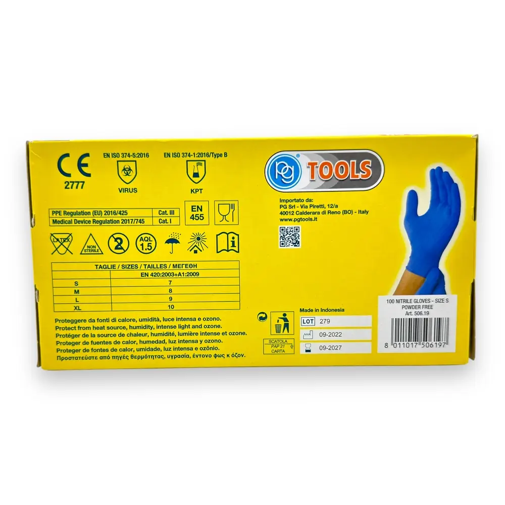 100 gants jetables taille S - PG Mini P50619 - 2