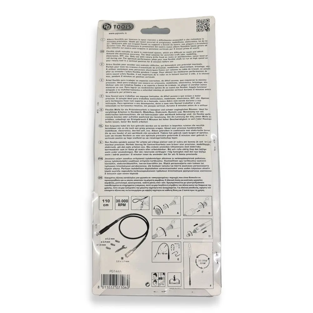 Arbre flexible - PG Tools PGT144A - pour mini perceuses - 3