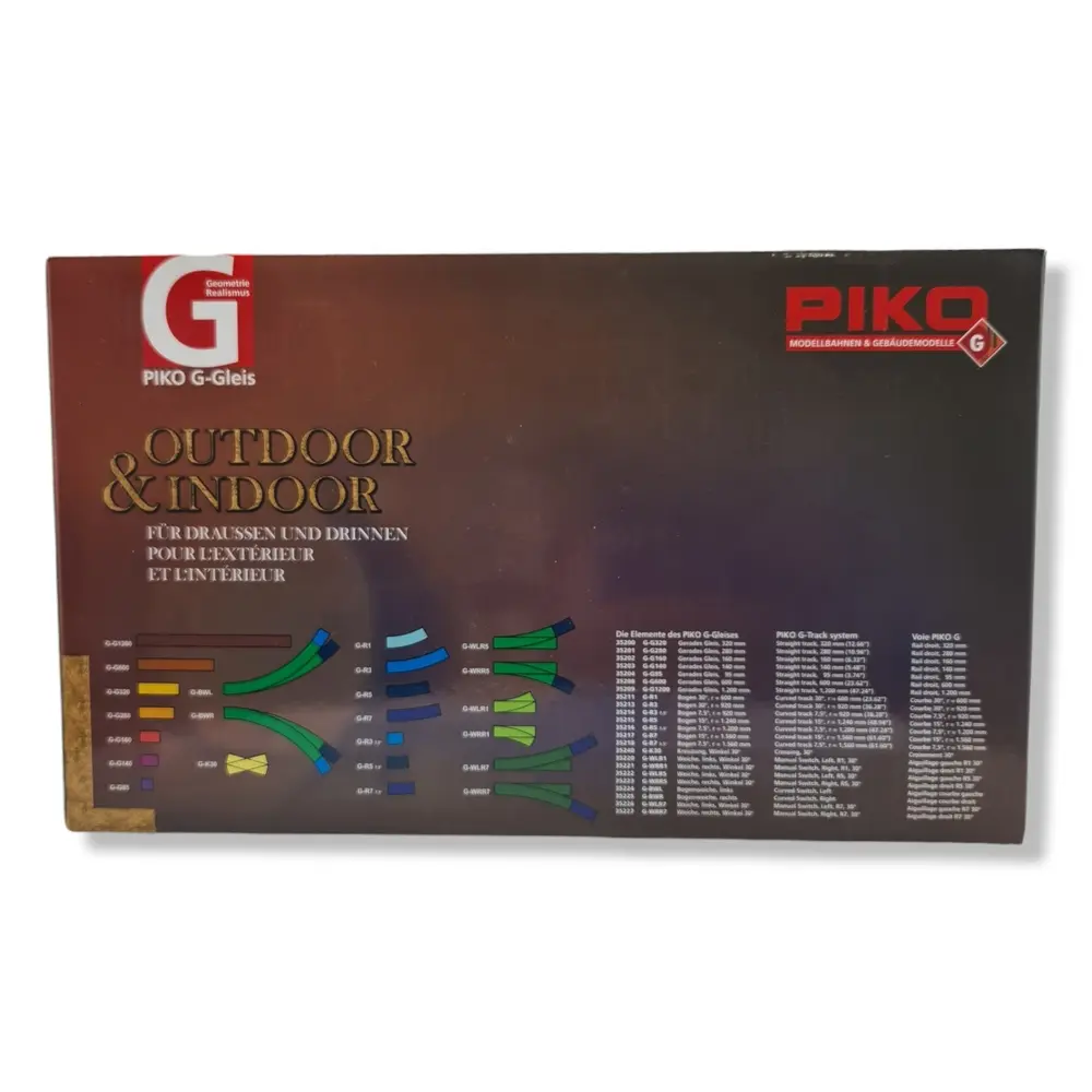 Traverse pour rails flexibles Piko G 35230 - HO 1/87 - G 1/22.5 - G-SB320 - 5