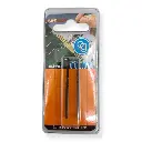 Set de 2 Forêts PG Mini M6020 en pointe HSS - diamètre 2 mm - 4300 rpm - 2