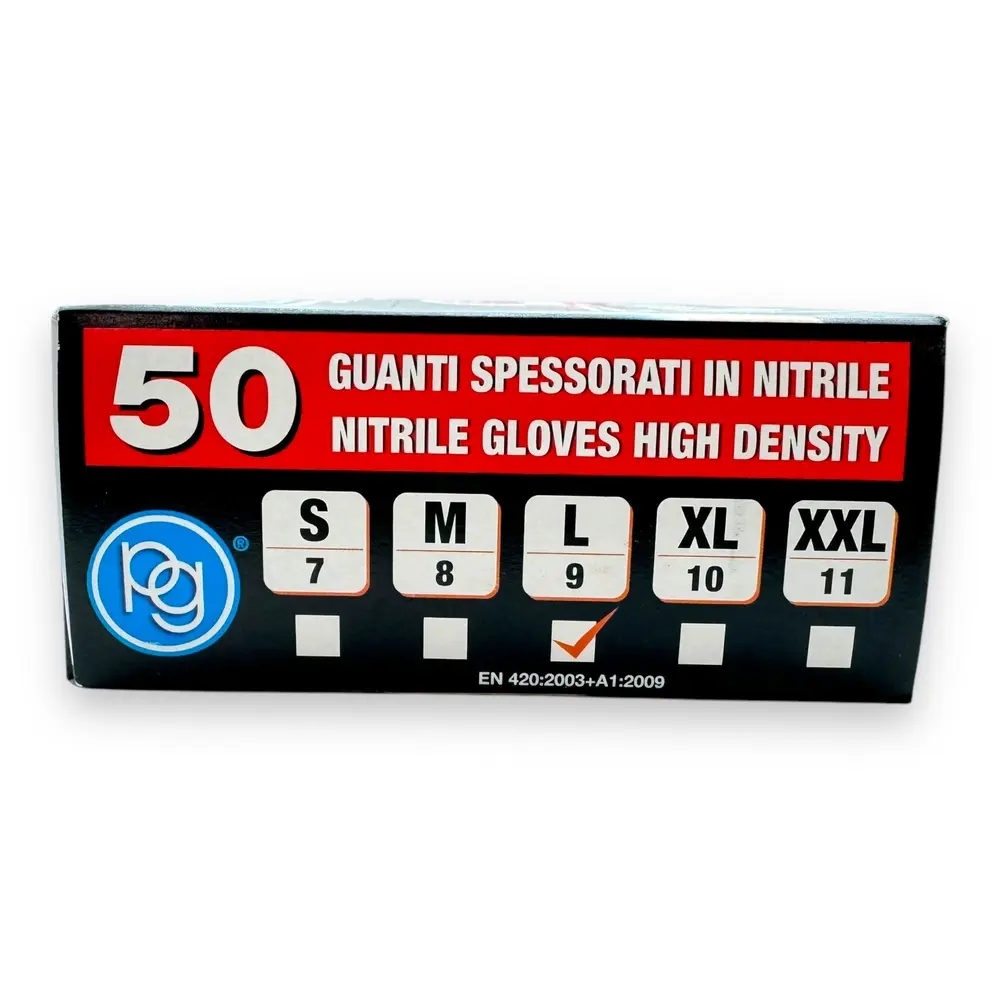 50 gants jetables en nitrile taille L - PG Mini P50611 - 5