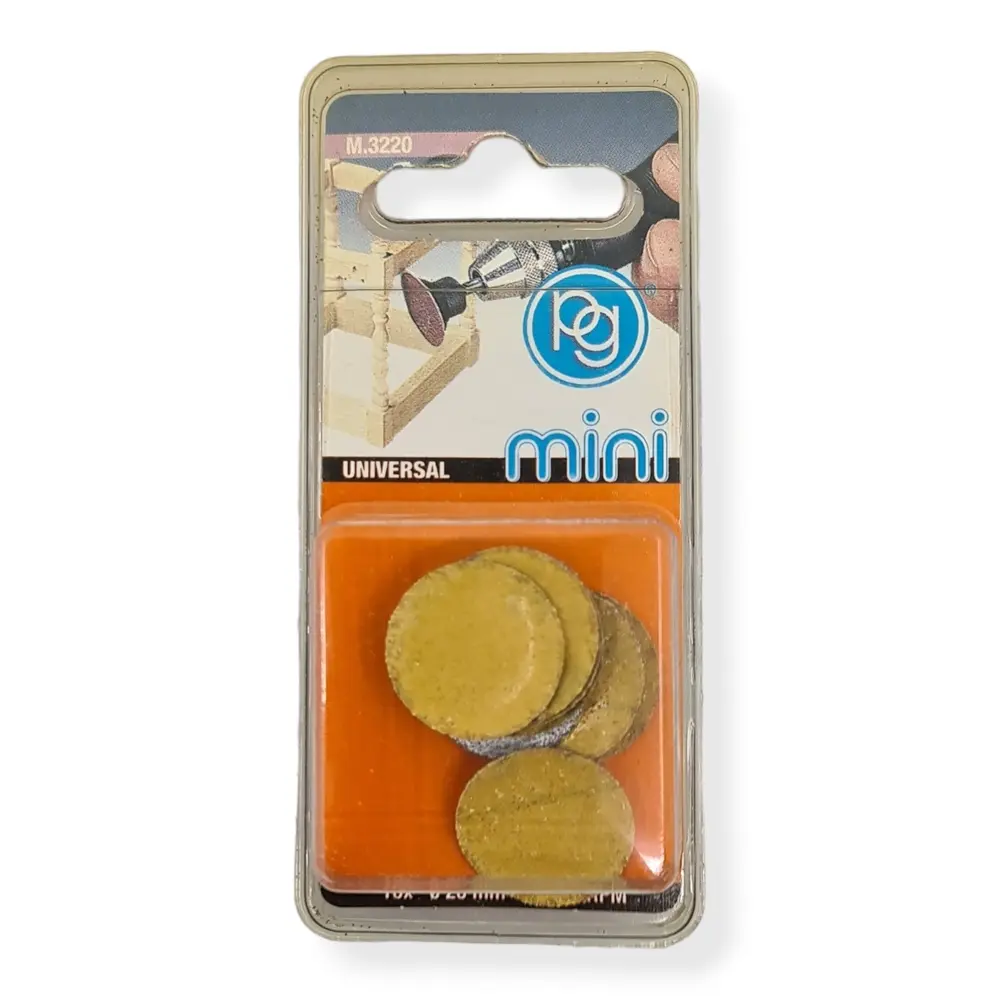 Set de 10 bandages abrasif - PG MINI M.3220 - diamètre 20 mm -  - 2