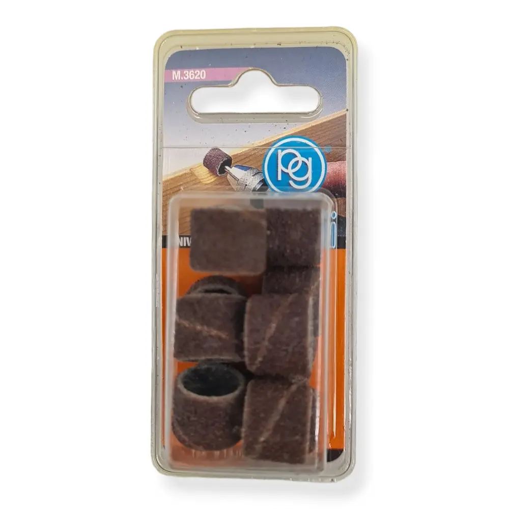 Set de 12 bandages abrasif , diamètre 13 mm , 60g - PG MINI M3620 - 2