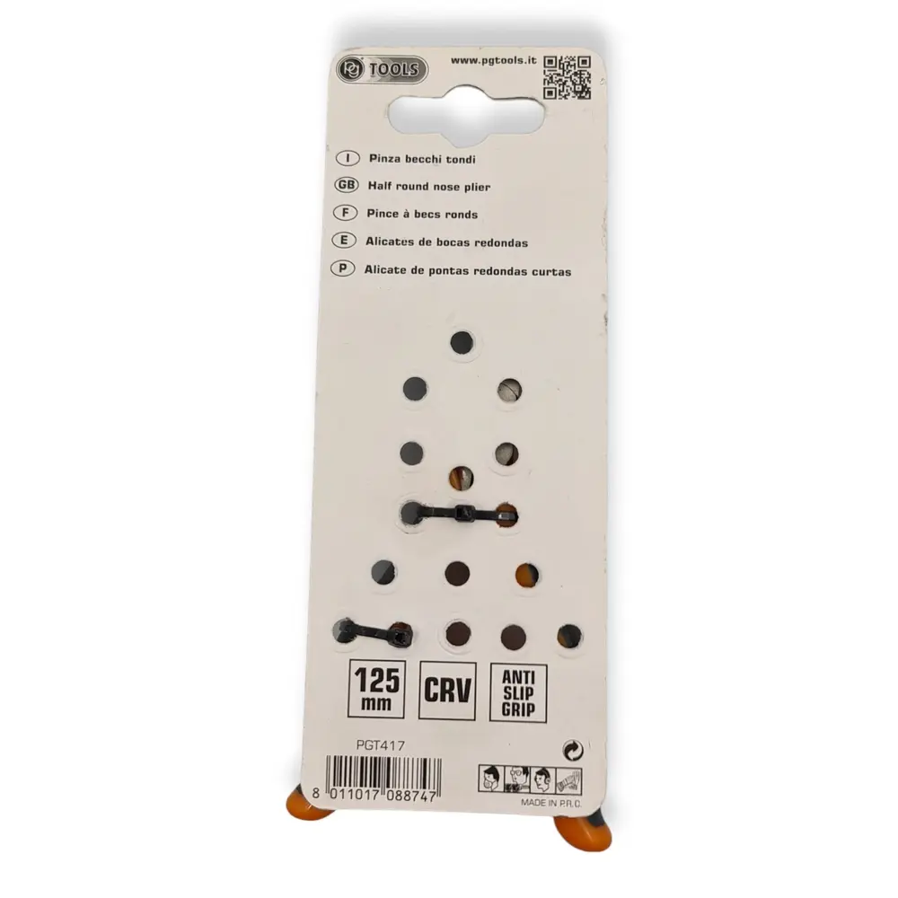 Pince à becs ronds - PG Tools PGT417 - 125 mm - 3