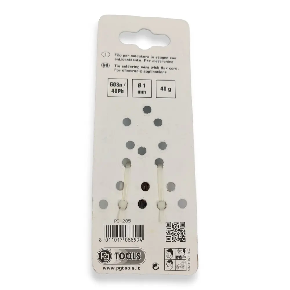 Fil d'Étain soudure - PG Tools PGT285 - Kit fer à souder - 3