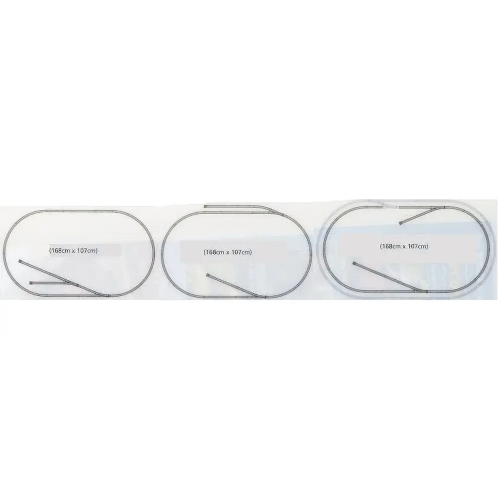 Coffret de rails/aiguillages Peco ST100 - HO : 1/87 - Code 100 - 3