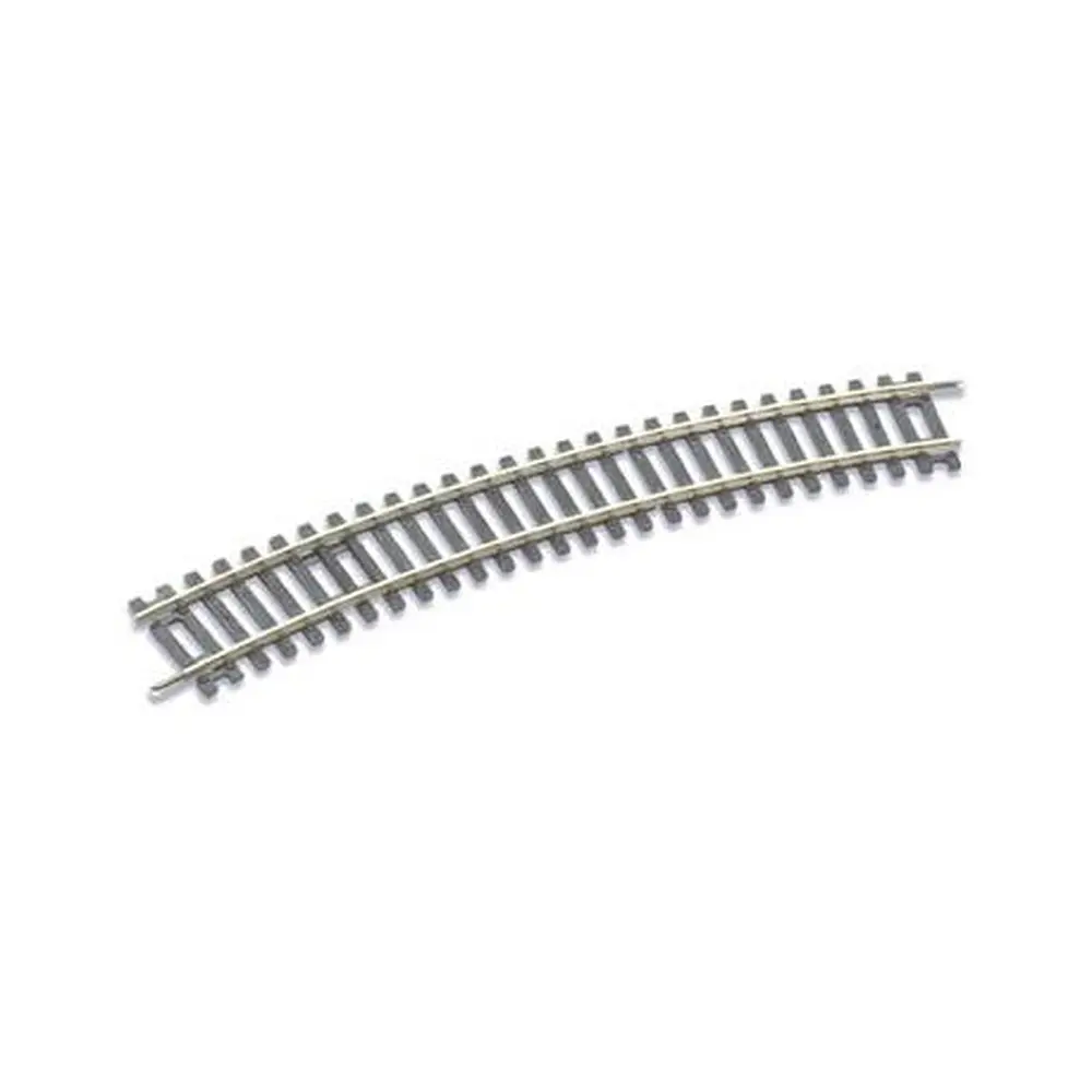 8 rails courbes rayon 505 mm 22,5° Peco ST2030 - HO : 1/87 - Code 100 - 2