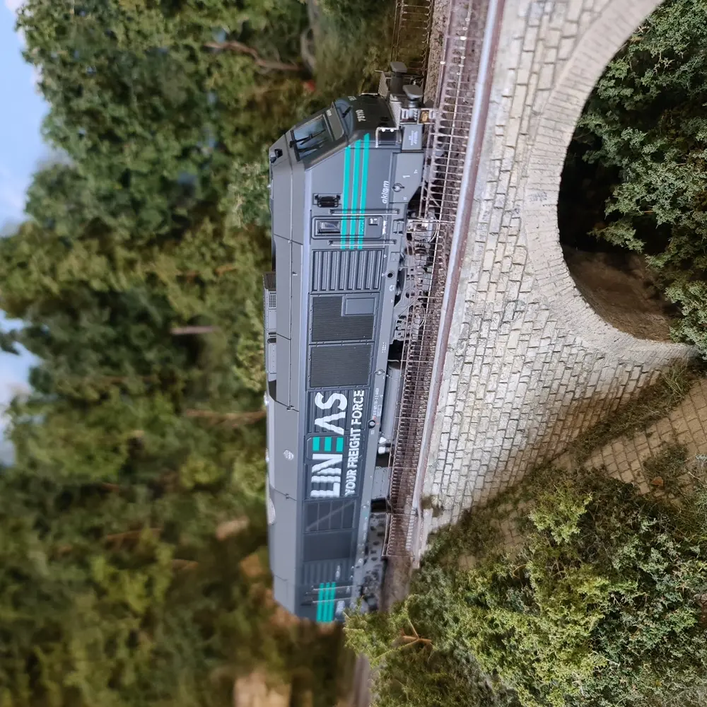 Locomotive Diesel BB 75110 LINEAS DCC SON OS.KAR 7501DCCS - HO 1/87 - EP VI - 4