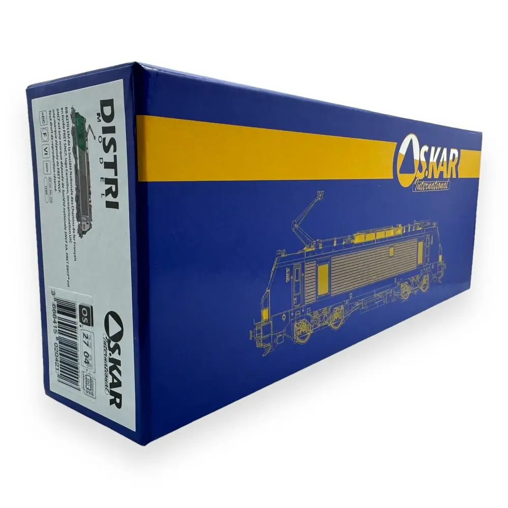 Locomotive Électrique BB 427011M - OS.KAR 2704DCCS - HO 1/87 - SNCF - EP VI - Digital sound - 4