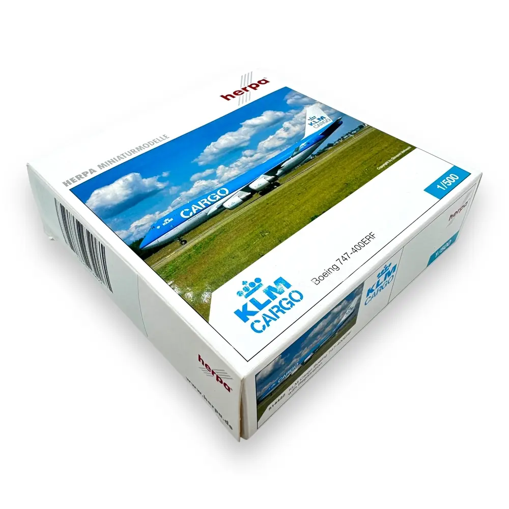 Boeing 747-400ERF KLM Cargo - Herpa 514422 - 1/500 - 4