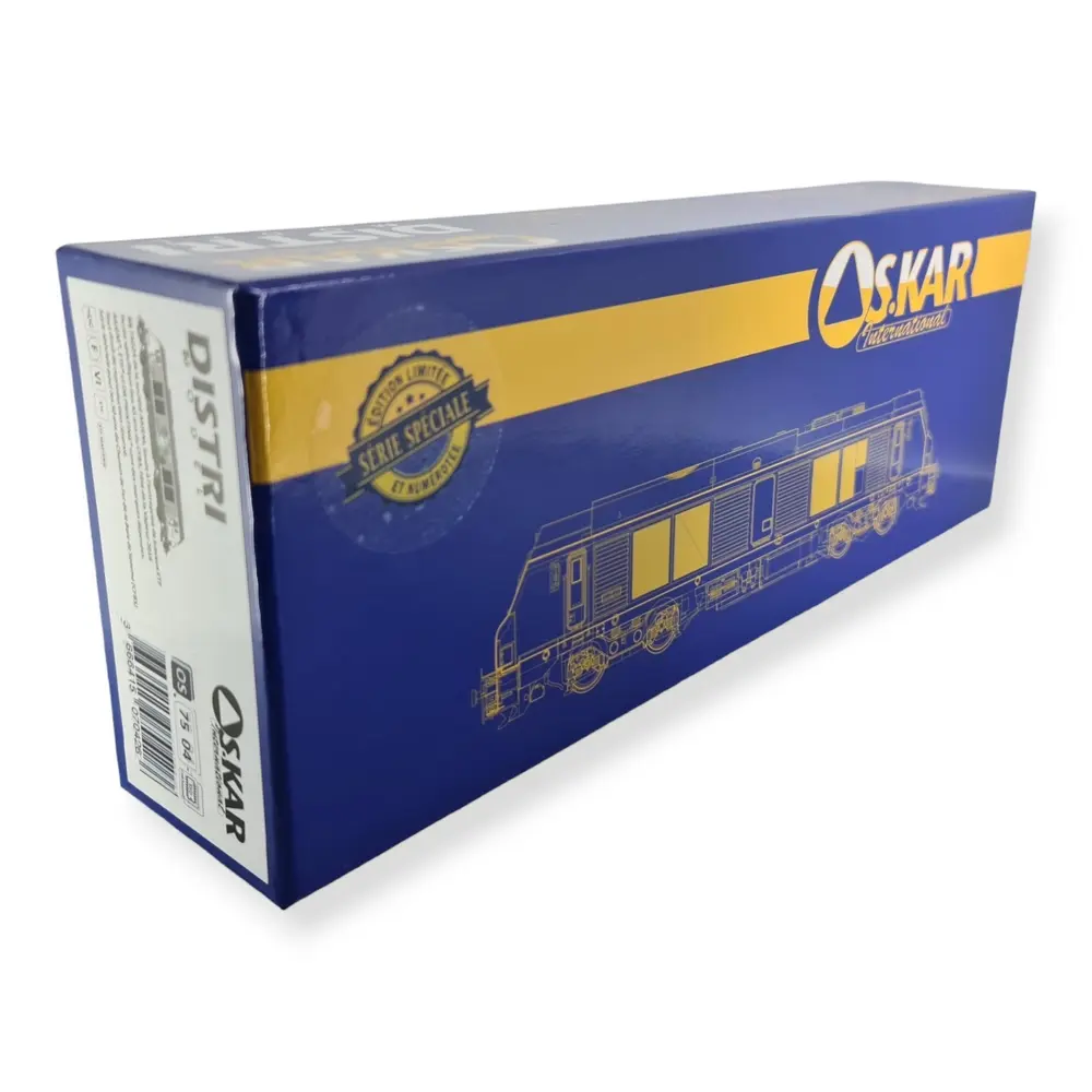 Locomotive Diesel BB 75024 - OS.KAR 7504 - HO 1/87 - SNCF - EP VI - Analogique - 4