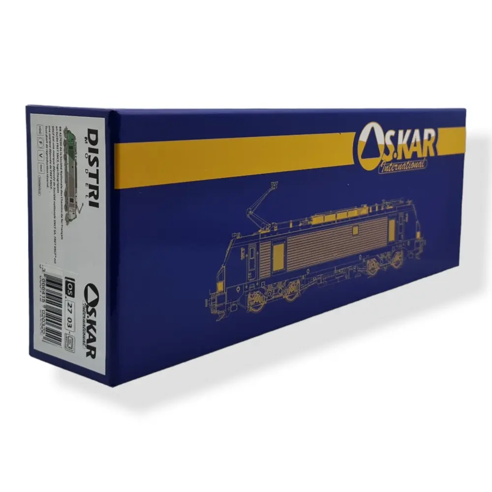 Locomotive électrique BB 27030 FRET Digital Sound - OS.KAR 2703DCCS - SNCF - HO 1/87 - EP VI - 3