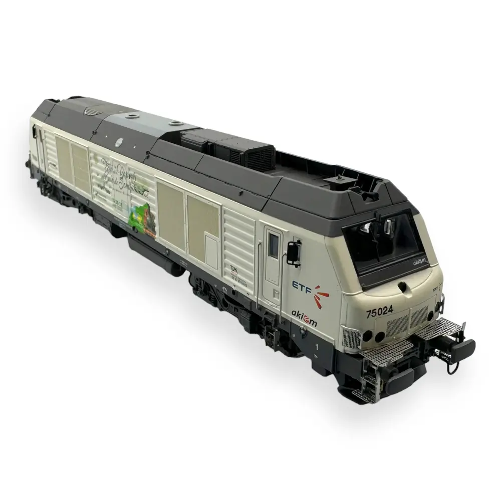 Locomotive Diesel BB 75024 - OS.KAR 7504DCCS - HO 1/87 - SNCF - EP VI - Digital sound - 2