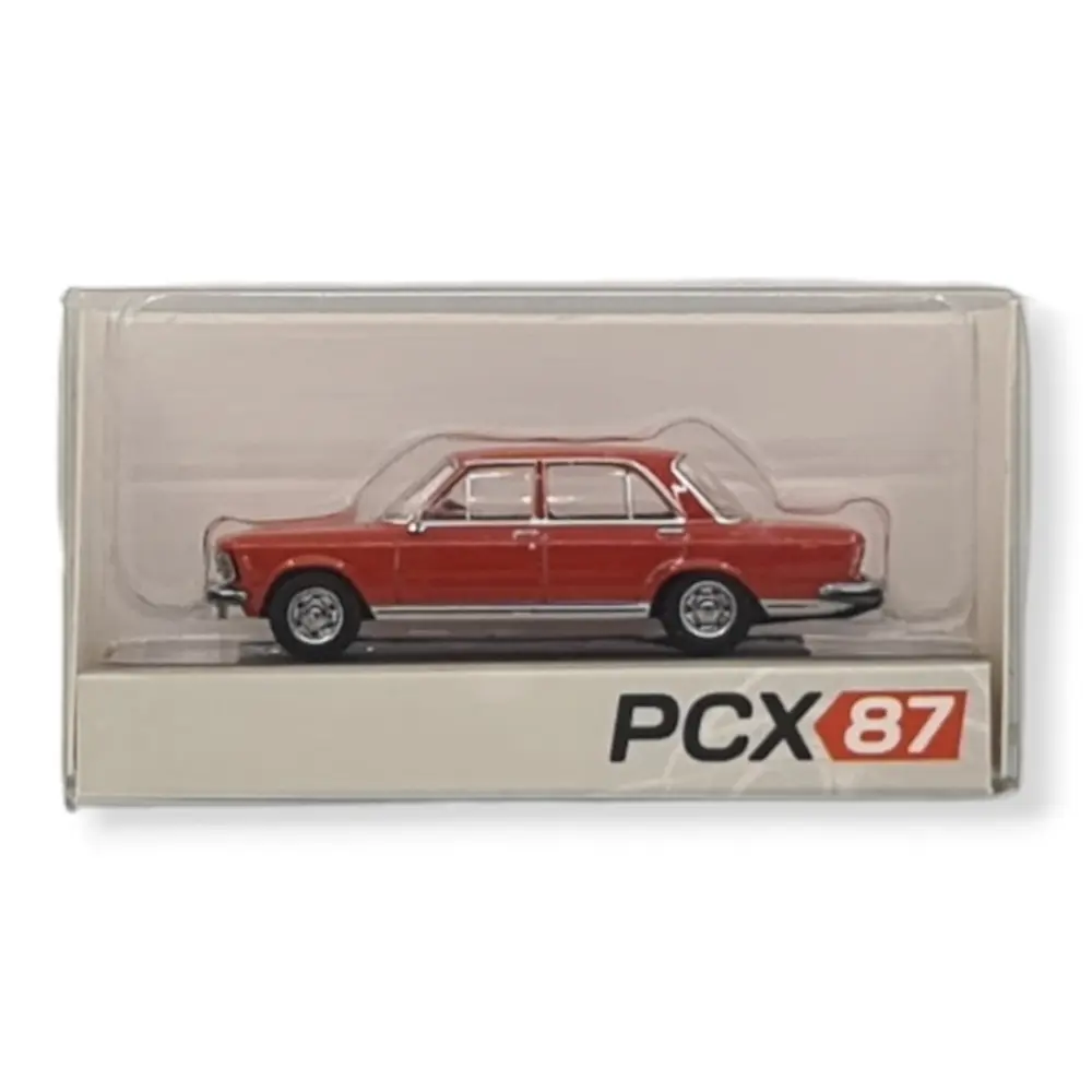 Véhicule Fiat 130 1969 - Rouge - PCX87 0636 - HO : 1/87 - - 2