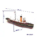 Bateau remorqueur Hercules - Occre 61002 - 1/50 - 2
