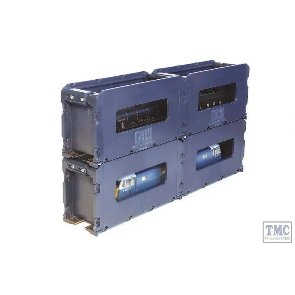 Boite de transport double PECO PT61 - N 1/160 - HO / HOm / HOe 1/87 - OO 1/76 - 2