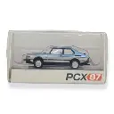 Véhicule Saab 900 Turbo - Bleu et gris - PCX87 0651 - HO : 1/87 - 3
