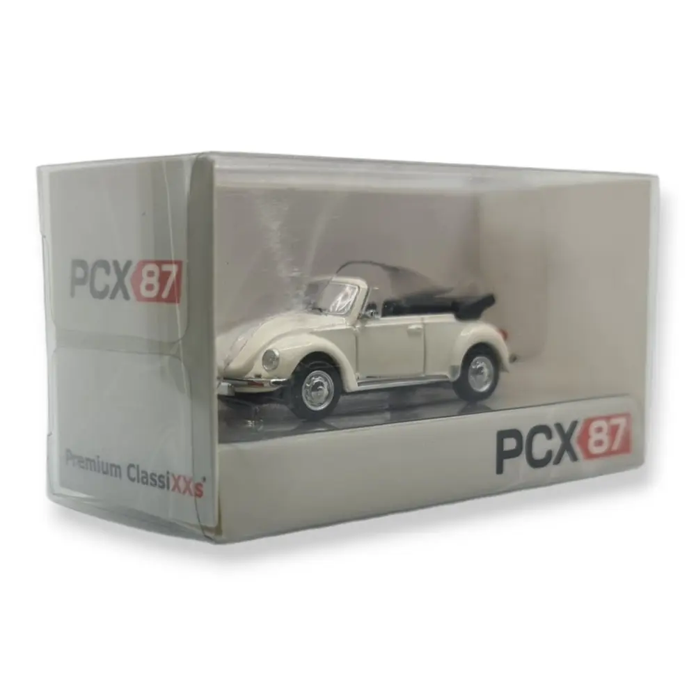Véhicule VW Coccinelle 1303 LS cabriolet - PCX87 0517 - HO : 1/87 - 2