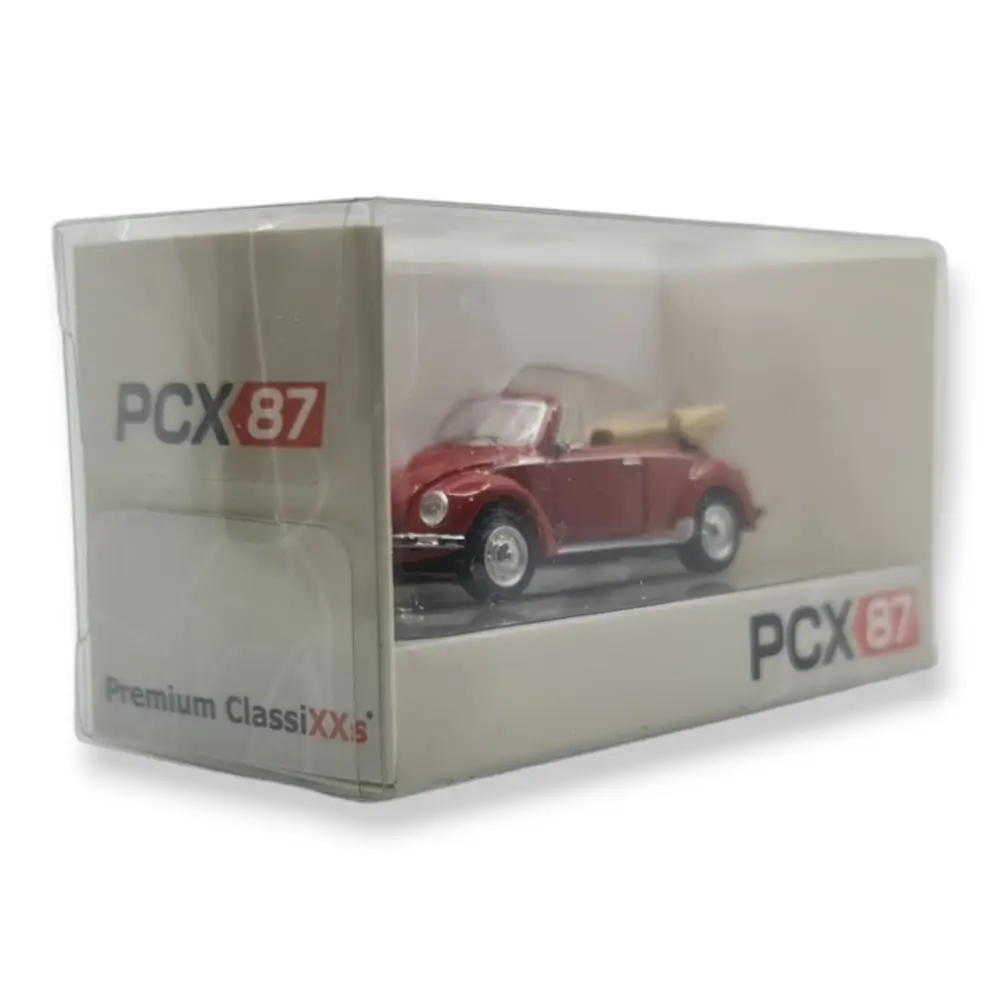 Véhicule VW Coccinelle 1303 LS cabriolet - PCX87 0516 - HO 1/87 - 2